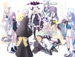 ... 1boy 6+girls :&lt; :d ^_^ ^o^ absurdly_long_hair ahoge angry animal_ears arm_support armband arrow_(symbol) atsuko_(blue_archive) azusa_(blue_archive) bangs belt black_coat black_footwear black_gloves black_hair black_leotard black_skirt blonde_hair blue_archive blue_hair blush blush_stickers boots bow braid bridal_gauntlets brown_hair business_suit cat_ears cat_girl cat_tail chise_(blue_archive) closed_eyes coat coat_on_shoulders collared_shirt commentary_request crossed_arms demon_girl demon_horns demon_wings detached_sleeves dogeza empty_eyes faceless faceless_female fake_animal_ears feathered_wings flower flying_sweatdrops forehead formal fox_ears fox_girl fox_tail frilled_skirt frills full_body fur-trimmed_coat fur_trim gloves grey_eyes grey_hair habit hair_bow hair_bun hair_flower hair_ornament hair_ribbon hair_scrunchie hairband hairclip halo hand_on_hip hands_on_hips headgear headphones heart heart_tail high_heels highres hina_(blue_archive) hooded_coat horns jacket japanese_clothes knee_boots kneehighs leaf leaf_on_head leotard light_brown_hair long_hair long_sleeves looking_at_another looking_away low-tied_long_hair low_twintails lying_on_person mari_(blue_archive) mary_janes midori_(blue_archive) mika_(blue_archive) military military_uniform miyu_(blue_archive) multiple_girls necktie noa_(blue_archive) nonomi_(blue_archive) nun obi off_shoulder one_side_up oni oni_horns orange_hair pantyhose parted_bangs parted_lips peeking_out pencil_skirt pink_hair plaid plaid_skirt pleated_skirt ponytail purple_eyes purple_hair rabbit_ears recycle_bin red_eyes ribbon sash school_uniform scrunchie seia_(blue_archive) seiza sensei_(blue_archive) serafuku shaded_face shadow shirt shoes short_hair short_sleeves sidelocks simple_background single_side_bun sitting skirt sleeves_past_wrists smile sneakers socks squatting standing suit tail tail_bow tail_ornament tail_ribbon thighhighs thighs tonomiya68 tress_ribbon triangle_mouth turtleneck twin_braids twintails two_side_up uniform very_long_hair white_background white_coat white_footwear white_hair white_pantyhose white_wings wide_sleeves wings yuuka_(blue_archive) zettai_ryouiki 