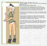  animal_ears ass blue_eyes character_profile food giuseppina_ciuinni hat jacket lowleg lowleg_panties panties shimada_fumikane solo tail underwear uniform white_hair world_witches_series 