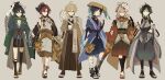  6+boys absurdres aether_(genshin_impact) ahoge alternate_costume arm_armor arm_up baggy_pants bandaged_leg bandages bangs bare_shoulders belt black_belt black_bow black_bowtie black_choker black_footwear black_hair black_headwear black_shirt black_shorts black_socks blonde_hair blue_eyes blue_hair blue_jacket blue_shorts blue_vest boots bow bowtie braid brown_belt brown_bow brown_eyes brown_footwear brown_hair brown_hairband brown_headwear brown_jacket brown_pants brown_ribbon buttons cape choker closed_mouth crossed_arms detached_sleeves earrings frills full_body genshin_impact gold gradient gradient_hair green_cape green_eyes green_hair green_vest grey_cape grey_eyes grey_hair grey_scarf grey_shirt hair_between_eyes hair_ornament hairband hand_on_headwear hands_on_hips hat highres jacket jewelry kaedehara_kazuha leaf long_hair long_sleeves looking_at_another looking_at_viewer male_focus mask mask_on_head multicolored_hair multiple_boys nail_polish necklace official_alternate_costume open_clothes open_vest pants pearl_necklace plant pom_pom_(clothes) puffy_long_sleeves puffy_sleeves purple_belt purple_bow purple_eyes purple_hair red_hair red_scarf ribbon ryu_genshin77 sandals scaramouche_(genshin_impact) scaramouche_(wanderer)_(genshin_impact) scarf shikanoin_heizou shirt short_hair shorts sidelocks simple_background single_earring sleeveless sleeveless_shirt smile socks standing tanabata toenail_polish toenails twin_braids two-tone_hair v-shaped_eyebrows venti_(genshin_impact) vest white_shirt wide_sleeves xiao_(genshin_impact) 