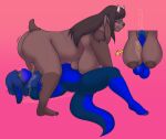  69_position absurd_res areola balls big_breasts big_butt blush bodily_fluids breast_play breasts brown_areola brown_body brown_hair brown_nipples butt c&#039;helpa_heartpaw canid canine canis dark_body dark_skin domestic_dog dragon duo eyewear eyewear_only female floppy_ears genital_fluids genitals glasses glasses_only hair hanging_breasts hi_res horn hybrid lagomorph leg_markings leporid lolo_(lomidepuzlo) lop_ears male male/female mammal markings nipples nude oral peeing peeing_on_another penis rabbit rockethaslanded scut_tail sex short_tail slightly_chubby slightly_chubby_female slightly_chubby_male socks_(marking) titfuck urine urine_on_breasts urine_on_chest watersports 