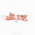  canid canine cute_eyes female feral fox happy hi_res jungledyret_hugo mammal rita_(jungledyret) solo yordraw 