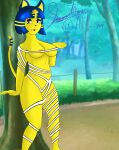  absurd_res animal_crossing ankha_(animal_crossing) female hi_res nintendo solo video_games wrp_erpy 