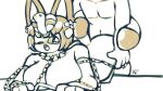  2022 animal_crossing ankha_(animal_crossing) big_breasts breasts chain monochrome nintendo puffylover69 sex sex_from_behind sketch tail video_games 