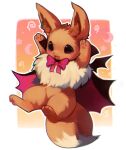  ambiguous_gender artist_name bow_(feature) bow_tie brown_body brown_fur cape chest_tuft clothed clothed_feral clothing costume daww digital_drawing_(artwork) digital_media_(artwork) dipstick_tail eevee feral foxlett fur generation_1_pokemon halloween holidays inner_ear_fluff mammal markings moon multicolored_body multicolored_fur multicolored_tail nintendo pawpads pink_pawpads pokemon pokemon_(species) purple_sclera raised_arms remake solo star tail_markings tan_body tan_fur tuft two_tone_body two_tone_fur vampire vampire_costume video_games 