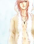  bad_id bad_pixiv_id blue_eyes booster517 coat final_fantasy final_fantasy_xiii jewelry lightning_farron necklace pink_hair solo 