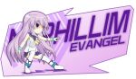  gabriel_evangel nepgear neptunia_(series) non-web_source purple_eyes purple_hair 