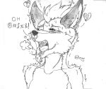  &lt;/3 2017 anthro bodily_fluids bubblegum_(jimfoxx) canid canine censored_text dialogue ear_piercing ears_up facial_piercing fangs female fox fur hair headshot_portrait inner_ear_fluff jimfoxx mammal nose_piercing nose_ring one_eye_closed open_mouth orgasm_face piercing portrait profanity ring_piercing saliva saliva_string shaking signature solo text tongue tongue_out tongue_piercing tuft 