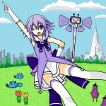  gabriel_evangel highres neptune_(series) neptunia_(series) non-web_source purple_eyes purple_hair 