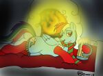  2015 bedding blanket christmas clothing equid equine female feral fire fireplace friendship_is_magic hair half-closed_eyes hasbro holding_mug holding_object holidays horse jimfoxx legwear looking_at_viewer mammal many mug multicolored_hair multicolored_tail my_little_pony narrowed_eyes open_mouth pony rainbow_dash_(mlp) rainbow_hair rainbow_tail raised_tail scarf signature smile smiling_at_viewer solo stockings 