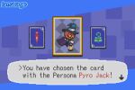  card fake_screenshot gameplay_mechanics huttaburger monster persona persona_3 pixel_art pyro_jack 