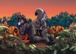  absurd_res anthro canid canine canis female halloween hi_res holidays mammal unknown_artist wolf 