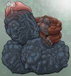  anthro ape balls baralust belly big_balls big_belly big_penis bodily_fluids cock_vore dripping erection genital_fluids genitals gorilla haplorhine hi_res huge_balls huge_penis hyper hyper_balls hyper_genitalia hyper_penis male mammal mass_vore multiple_prey musclegut muscular muscular_male penile penis precum precum_drip primate strongfat vein veiny_penis vore 