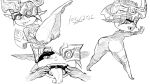  absurd_res anthro female foxy101 hi_res imp looking_at_viewer midna nintendo open_mouth presenting solo spread_legs spreading the_legend_of_zelda tongue tongue_out twilight_princess video_games 