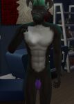  anthro male roddyvoorhees sims_4 smoking_weed solo 