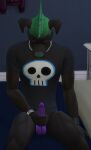  anthro low_res male masturbation roddyvoorhees sims_4 solo 