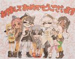  &gt;_o 6+boys 6+girls :d ;) ;d ^_^ agent_3_(splatoon) agent_4_(splatoon) agent_8_(splatoon) annie_(splatoon) bare_shoulders bisk_(splatoon) black_dress black_footwear black_gloves black_hair black_shorts black_skirt blonde_hair blue_headwear blush boots breasts bright_pupils c.q._cumber_(splatoon) callie_(splatoon) cap&#039;n_cuttlefish cleavage closed_eyes coat colored_tongue cousins craymond_(splatoon) cross-shaped_pupils crusty_sean dark-skinned_female dark_skin daruma_doll dot_nose dress ear_blush earrings fingerless_gloves flow_(splatoon) food food_on_head furrowed_brow gloves green_pantyhose grey_pantyhose grin hands_up hat headgear headphones highres inkling inkling_girl iso_padre_(splatoon) jelfonzo_(splatoon) jellyfish_(splatoon) jewelry judd_(splatoon) li&#039;l_judd_(splatoon) long_hair long_sleeves looking_at_viewer marie_(splatoon) marina_(splatoon) medium_breasts miniskirt mole mole_under_eye mole_under_mouth multicolored_hair multiple_boys multiple_girls murch_(splatoon) neck_ring object_on_head octarian octoling octoling_girl octotrooper one_eye_closed open_mouth orange_eyes orange_hair orange_tongue pantyhose patchwork_clothes peaked_cap pearl_(splatoon) pink_pantyhose plum0o0 pointy_ears red_eyes red_hair sandals sea_cucumber sheldon_(splatoon) short_hair shorts sitting skirt smile snow_boots splatoon_(series) splatoon_1 splatoon_2 splatoon_3 spyke_(splatoon) squidbeak_splatoon standing stitches strapless strapless_dress stuffed_toy suction_cups super_sea_snail tentacle_hair torn_clothes two-tone_hair v-shaped_eyebrows very_long_hair white_coat white_dress white_footwear white_hair white_pantyhose white_pupils zapfish zipper 