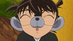  animal_humanoid anthro asian_clothing brown_hair clothing detective_conan east_asian_clothing edogawa_conan eyes_closed eyewear glasses hair human humanoid japanese_clothing kimono male mammal meitantei_conan murid murine open_mouth rat rodent screencap solo unknown_artist 