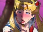  1boy 1girl ahegao ass bishoujo_senshi_sailor_moon blush breasts doggystyle grabbing_another&#039;s_hair huge_ass huge_breasts huge_penis kisuu non-web_source open_mouth penis thick_lips thick_thighs thighs 