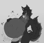 absurd_res anthro aroused balls belly belly_rub big_(disambiguation) big_belly bodily_fluids bulge bulging_(disambiguation) bulging_belly bulging_prey canid canine canis churn churning claws dripping drooling drooling_pred erection expansion face_bulge fetish furry genital_fluids genitals greedy heavy hi_res hungry hybrid invalid_tag kink male male_pred male_prey male_wolf male_wolf_pred mammal massage massaging massive misscaine monochrome nude organs penis precum prey_bulge prey_face rubbing rubs rumbling_stomach saliva salivating same-size squirm squirming stomach teeth tongue tongue_out wolf wolf_pred wolfdog