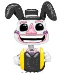 2024 animatronic bunny_costume clothing costume cymbals digital_media_(artwork) fake_ears fake_rabbit_ears five_nights_at_freddy&#039;s freddy_fazbear&#039;s_pizzeria_simulator hat headgear headwear kitkiy leotard machine male music_man_(fnaf) musical_instrument not_furry percussion_instrument robot scottgames solo