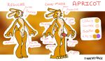 animal_genitalia animal_penis apricot_(yare) balls canine_genitalia canine_penis claws fur genitals knot laer lagomorph leporid male mammal model_sheet navel orange_body orange_fur penis rabbit shaggy_fur sheath solo standing theenyface