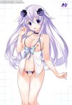  adult_neptune babydoll breasts choujigen_game_neptune gabriel_evangel highres image_sample large_breasts lingerie long_hair neptune_(series) nipples non-web_source pixiv_sample underwear 