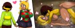  absurd_res ambiguous_penetration anthro big_breasts biped blonde_hair breast_squish breasts brown_body clothed clothing curvy_figure deer deltarune duo enigi09 female freckles from_front_position hair heart_symbol hi_res human kris_(deltarune) male male/female mammal mating_press noelle_holiday nude penetration penile penile_penetration sex side_view squish thick_thighs undertale_(series) voluptuous wide_hips 