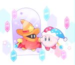  :o blue_eyes blue_hat blush_stickers commentary_request copy_ability covered_mouth gloves hat hat_ornament holding holding_hands holding_wand jester_cap kae77p kirby kirby_(series) long_sleeves mirror mirror_kirby no_humans orange_hat orange_scarf parted_lips pom_pom_hat_ornament red_footwear red_hat red_robe red_sleeves robe scarf shoes simirror simple_background solid_oval_eyes star_(symbol) star_hat_ornament star_print two-tone_hat wand white_background white_eyes wide_sleeves witch_hat yellow_gloves 