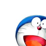  1:1 2021 anthro blue_body blue_fur domestic_cat doraemon doraemon_(character) felid feline felis front_view fur looking_at_viewer machine male mammal mt_tg open_mouth red_nose robot shaded simple_background solo tongue whiskers white_background white_body white_fur 