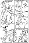  anthro apode ball_kiss ball_lick balls big_penis comic comic_panel dialogue dialogue_box dominant dominant_female draconcopode duo equid equine female genitals gustav_(here_there_be_dragons) horse huge_penis karno lamia larger_female legless licking long_tongue male male/female mammal monochrome oral penile penis penis_lick reptile scalie serpentine sex size_difference snake split_form tongue tongue_out vein veiny_penis wrapped_up 