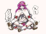  asamiya_athena king_of_fighters muscle_buster purple_hair snk 
