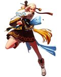  blonde_hair dfo dungeon_and_fighter dungeon_fighter_online female female_gunner female_gunner_(dungeon_and_fighter) gun gunner gunner_(dungeon_and_fighter) korean_clothes maedeup weapon 