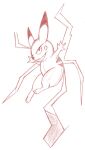  action_pose ambiguous_gender feral generation_1_pokemon graphite_(artwork) lightning mammal markings nintendo pencil_(artwork) pikachu pokemon pokemon_(species) pose quadruped reddragonkan rodent sketch traditional_media_(artwork) video_games 