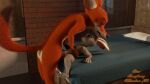  anthro canid canine chocohoneybunny disney duo female fox genitals hi_res judy_hopps lagomorph leporid male male/female mammal nick_wilde penetration penis pussy rabbit sex size_difference vaginal vaginal_penetration zootopia 