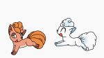  16:9 2018 6_tails alolan_form alolan_vulpix ambiguous_gender animated bait_and_switch blue_nose blue_sclera brown_body brown_fur brown_nose brown_sclera chasing confusion daww digital_media_(artwork) dot_eyes dream duo feral fire fur generation_1_pokemon hi_res kemofoo long_playtime melting multi_tail nightmare nintendo pinned playing pokemon pokemon_(species) quadruped regional_form_(pokemon) scared simple_background sleeping snowman tag thought_bubble video_games vulpix white_background white_body white_fur widescreen 