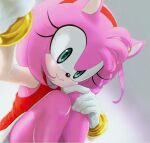  accessory amy_rose anthro bracelet clothing crouching eulipotyphlan female fur gloves green_eyes hair_accessory hairband handwear hedgehog hi_res jewelry mammal panties pink_body pink_fur sa_ssssa sega smile solo sonic_the_hedgehog_(series) underwear 