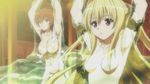  arms_up blonde bondage cap dissolving_clothes humiliation konjiki_no_yami mikado_ryouko nude slave slime toloveru you_gonna_get_raped 