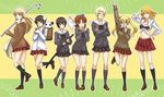  6+girls 7girls america_(hetalia) artist_request axis_powers_hetalia china_(hetalia) genderswap germany_(hetalia) japan_(hetalia) multiple_girls northern_italy_(hetalia) russia_(hetalia) united_kingdom_(hetalia) 