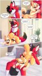  69_position anthro breasts butt canid canine canis comic comic_panel domestic_dog duo dxxk fellatio female fox genitals hi_res inku_the_shiba_inu male male/female mammal master oral penetration penile penis petplay pussy restraints roleplay sega sex shiba_inu sonic_the_hedgehog_(series) spitz vaginal vaginal_penetration 