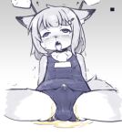  anthro asphyxiation bodily_fluids canid canine clothed clothing crossdressing cum cum_in_clothing cum_through_clothing death_erection death_piss eye_roll fox genital_fluids hanged inner_ear_fluff male mammal mu-wolfmkii snuff strangling tears tuft wet wet_clothing young 