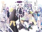  ... 1boy 6+girls :&lt; :d ^_^ ^o^ absurdly_long_hair ahoge angry animal_ears arm_support armband arrow_(symbol) atsuko_(blue_archive) azusa_(blue_archive) bangs belt black_coat black_footwear black_gloves black_hair black_leotard black_skirt blonde_hair blue_archive blue_hair blush blush_stickers boots bow braid bridal_gauntlets brown_hair business_suit cat_ears cat_girl cat_tail chise_(blue_archive) closed_eyes coat coat_on_shoulders collared_shirt commentary_request crossed_arms demon_girl demon_horns demon_wings detached_sleeves dogeza doyagao empty_eyes faceless faceless_female fake_animal_ears feathered_wings flower flying_sweatdrops forehead formal fox_ears fox_girl fox_tail frilled_skirt frills full_body fur-trimmed_coat fur_trim gloves grey_eyes grey_hair habit hair_bow hair_bun hair_flower hair_ornament hair_ribbon hair_scrunchie hair_tubes hairband hairclip halo hand_on_hip hands_on_hips headgear headphones heart heart_tail high_heels highres himari_(blue_archive) hina_(blue_archive) hooded_coat horns jacket japanese_clothes knee_boots kneehighs leaf leaf_on_head leotard light_brown_hair long_hair long_sleeves looking_at_another looking_away low-tied_long_hair low_ponytail low_twintails lying_on_person mari_(blue_archive) mary_janes midori_(blue_archive) mika_(blue_archive) military military_uniform miyu_(blue_archive) multiple_girls necktie noa_(blue_archive) nonomi_(blue_archive) nun obi off_shoulder one_side_up oni oni_horns orange_hair pantyhose parted_bangs parted_lips peeking_out pencil_skirt pink_hair plaid plaid_skirt pleated_skirt pointy_ears ponytail purple_eyes purple_hair rabbit_ears recycle_bin red_eyes ribbon sash school_uniform scrunchie seia_(blue_archive) seiza sensei_(blue_archive) serafuku shaded_face shadow shirt shoes short_hair short_sleeves sidelocks simple_background single_braid single_side_bun sitting skirt sleeves_past_wrists smile smug sneakers socks squatting standing suit tail tail_bow tail_ornament tail_ribbon thighhighs thighs tonomiya68 translation_request tress_ribbon triangle_mouth turtleneck twin_braids twintails two_side_up uniform v_arms very_long_hair wheelchair white_background white_coat white_footwear white_hair white_pantyhose white_wings wide_sleeves wings yuuka_(blue_archive) zettai_ryouiki 