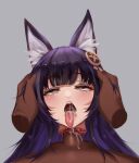  animal_humanoid bodily_fluids canid canid_humanoid canine canine_humanoid cum cum_in_mouth cum_inside death decapitation duo female first_person_view food fox_humanoid genital_fluids gore hi_res human humanoid male male/female mammal mammal_humanoid musashi_(azur_lane) pixiv_id_19885596 reverse_blowjob severed_head snuff 