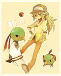  baseball_cap green_hair hat lowres n_(pokemon) natu poke_ball pokeball pokemon pokemon_(game) pokemon_black_and_white pokemon_bw xatu 