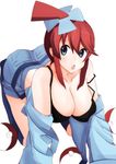  artist_request bare_shoulders bent_over blue_eyes breasts cleavage flower futatsuki fuuro_(pokemon) gym_leader hair_ornament kneeling open_mouth pixiv_thumbnail poke_ball pokeball pokemon pokemon_(game) pokemon_black_and_white pokemon_bw ponytail red_hair resized short_hair shorts simple_background undressing 