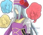  .hack// .hack//g.u. 1boy bandai cyber_connect_2 endrance flower haseo male male_focus rose solo white_background 