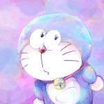  1:1 2020 anthro bell blue_body blue_fur collar domestic_cat doraemon doraemon_(character) felid feline felis front_view fur looking_at_viewer machine male mammal mt_tg open_mouth pouch_(anatomy) red_nose robot shaded solo standing whiskers white_body white_fur 