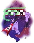  absurd_res android anthro anus black_sclera blood bodily_fluids bonnie_(fnaf) erection exhibitionism five_nights_at_freddy&#039;s fur genitals hi_res lagomorph leporid machine mammal penis pinup pose presenting presenting_penis purple_body purple_fur rabbit robot scottgames spread_legs spreading video_games 