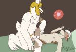  andromorph anthro anvil_position asgore_dreemurr beard blonde_beard blonde_hair blonde_pubes blue_eyes bodily_fluids boss_monster bovid caprine con_(mintypinetree) cum cum_in_pussy cum_inside duo erection facial_hair floppy_ears from_front_position fur genital_fluids genitals goat green_eyes hair hi_res horn impregnation intersex intersex/male legs_up male mammal mintypinetree multicolored_body multicolored_fur nipples penetration penile penile_penetration penis penis_in_pussy pink_nipples pink_pussy pubes pussy sex slightly_chubby slim sperm_cell undertale undertale_(series) vaginal vaginal_penetration video_games white_body white_fur white_hair white_penis white_tail 