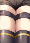  1girl absurdres anis_(nikke) black_shorts black_thighhighs commentary_request goddess_of_victory:_nikke highres lower_body partial_commentary puritijiiji short_shorts shorts skindentation solo thigh_focus thigh_strap thighhighs thighs 