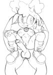  anthro balls big_breasts bodily_fluids breasts cum cum_in_pussy cum_inside duo female fours_(artist) genital_fluids genitals gesture hi_res human lanolin_(sonic_the_hedgehog) looking_at_viewer male male/female mammal nipples on_bottom on_top penis pussy reverse_cowgirl_position sega sex sketch sonic_the_hedgehog_(series) sweat v_sign 